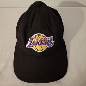 Los Angeles Lakers 9Forty New Era Men's Black Cap